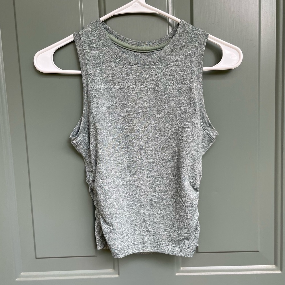 Lululemon cropped license to train tank top